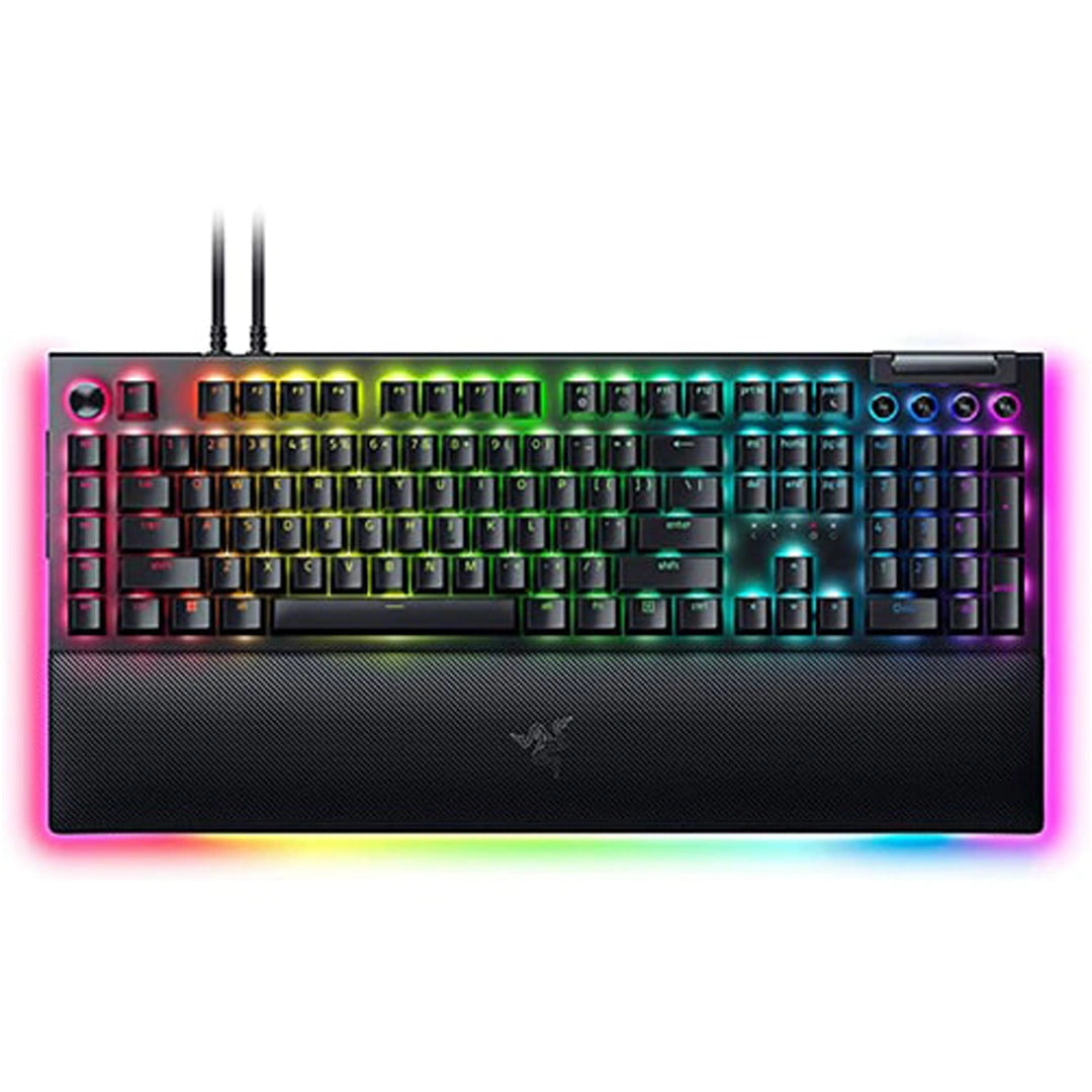 Razer BlackWidow V4 Pro Mechanical Gaming Keyboard - Green Switch in Qatar Razer BlackWidow V4 Pro Mechanical Gaming Keyboard - Green Switch in Qatar